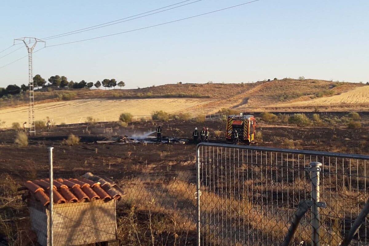 Investigan el incendio que el viernes arrasó 11 hectáreas en Paracuellos