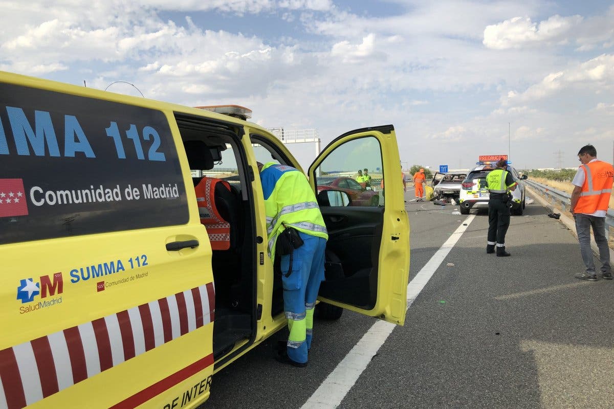 Un muerto y un herido grave en un accidente en la R-4