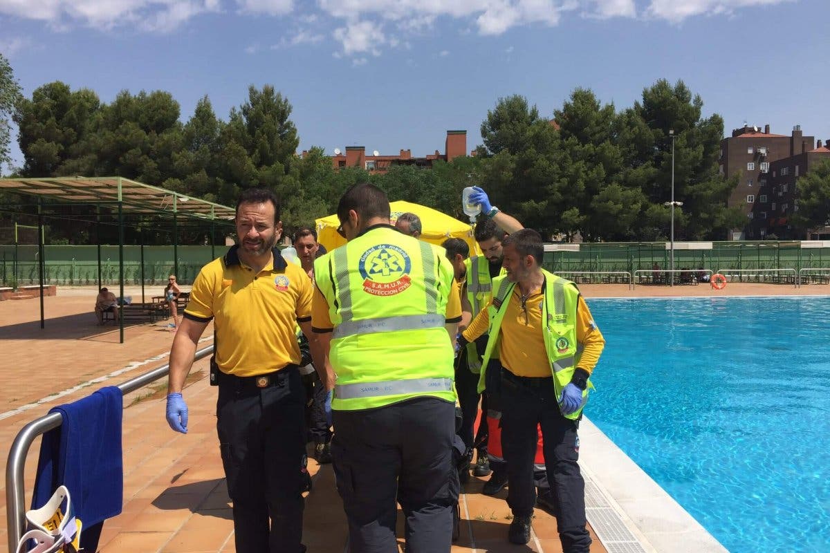 En estado crítico un bañista rescatado de piscina municipal de Madrid