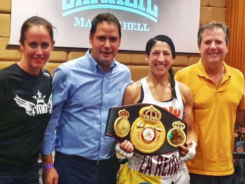 Miriam Gutiérrez, la concejala de Torrejón que peleará por el Mundial de peso ligero