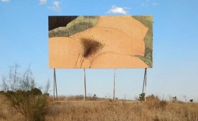 Rivas tapa una obra de Sam3 tras las quejas de un colegio