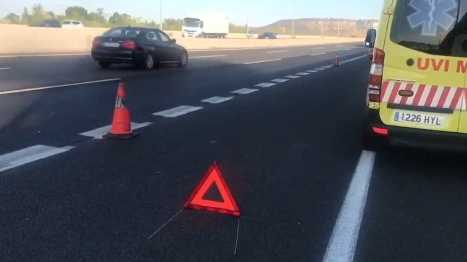 Muere un hombre atropellado en la A-2, en Alcalá de Henares 