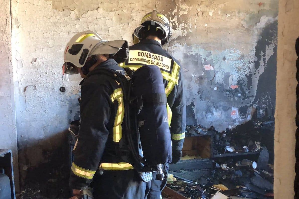 Muere una mujer de 78 años tras incendiarse su casa en Ciempozuelos