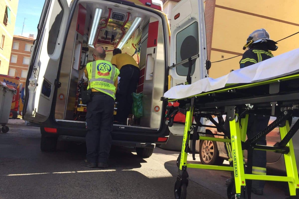 Herida una mujer en Madrid tras incendiarse su casa mientras dormía