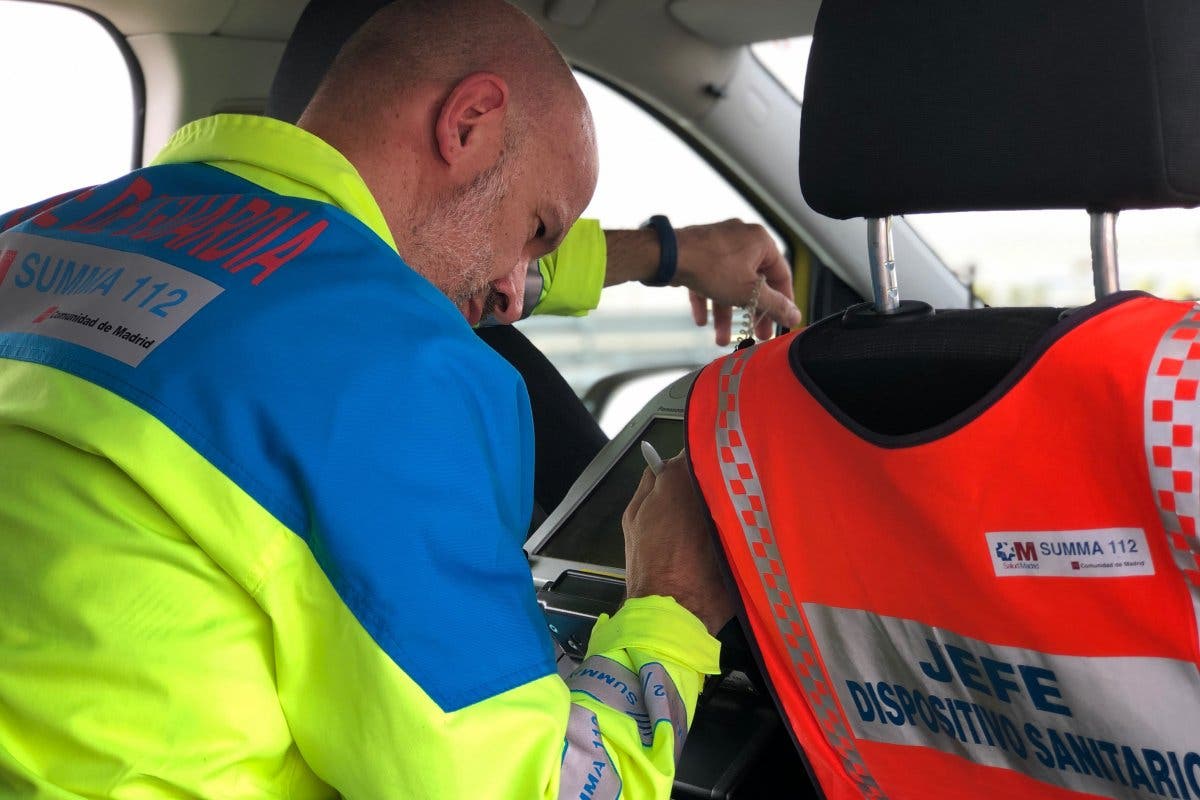 Muy grave tras sufrir un accidente laboral en Arganda del Rey