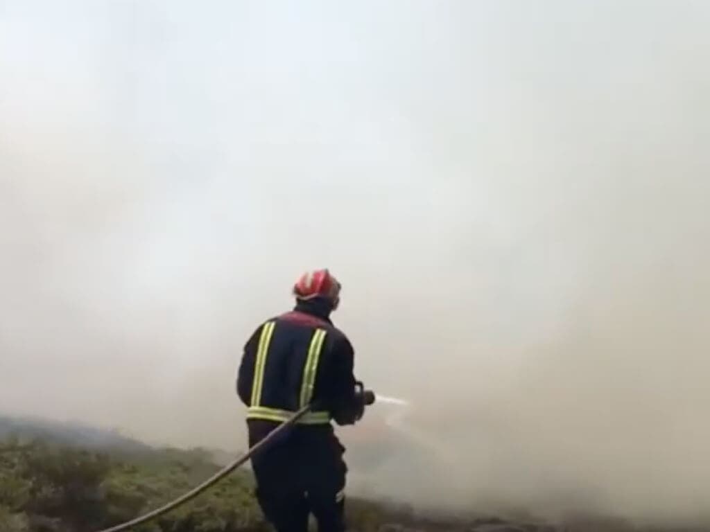 La última hora sobre los incendios de Miraflores, La Granja y Brihuega