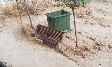 Tres familias de Arganda viven en un camping tras las riadas