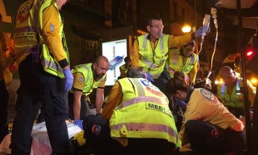 Apuñalados dos jóvenes tras una reyerta en el Paseo de las Delicias