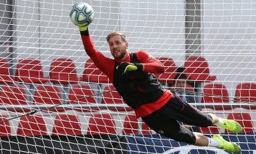 Primer entrenamiento del Atlético de Madrid en Alcalá de Henares