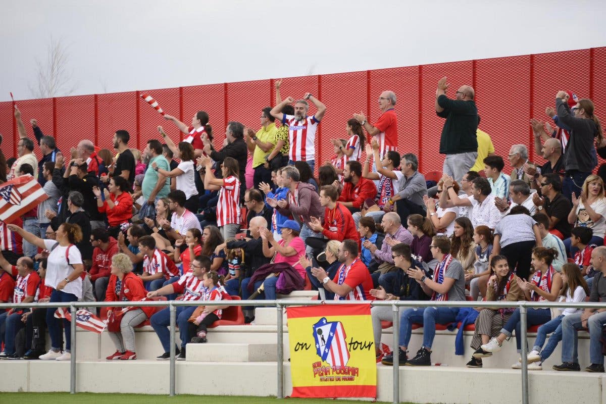 El Atleti Femenino estrenó este domingo su nueva Ciudad Deportiva en Alcalá de Henares