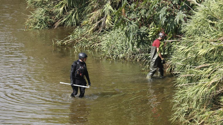 Hallan muerto al bebé arrojado por su padre al río Besòs