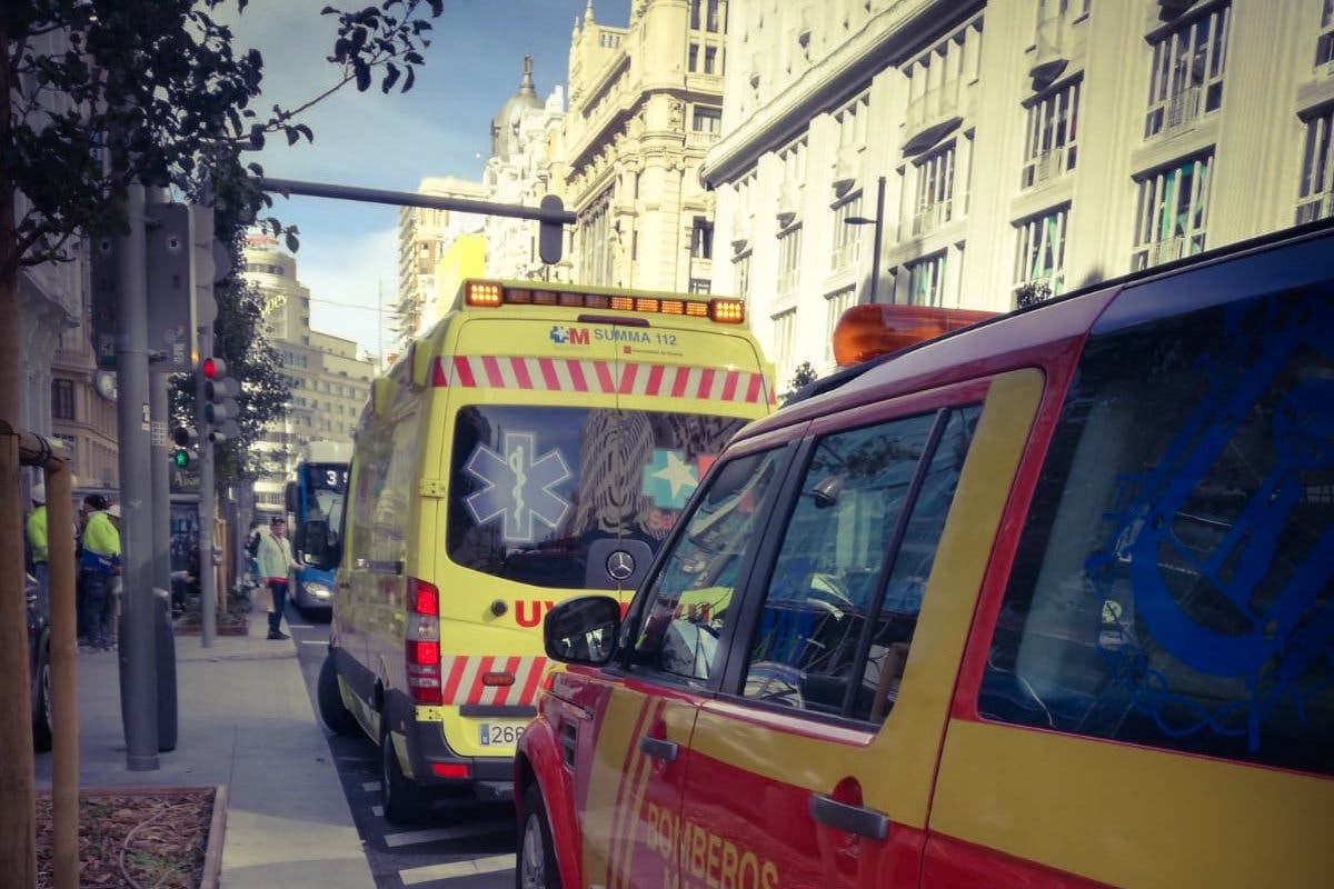 Muere un trabajador en Gran Vía tras caer por el hueco de un ascensor