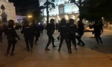 Radicales independentistas provocan disturbios en Madrid: cuatro detenidos y un policía herido