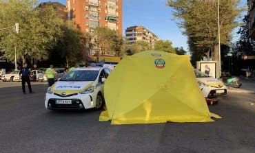 Herida muy grave una mujer atropellada por una moto en Concha Espina