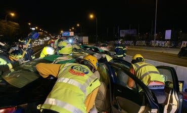 Accidente Bus-VAO A-6: Circulaba en sentido contrario por error