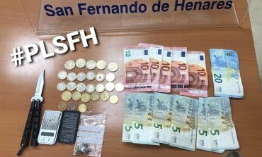 Detenido en San Fernando de Henares por menudeo de droga en un parque