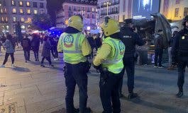 La protestas independentistas en Madrid dejan 26 heridos, 11 de ellos policías