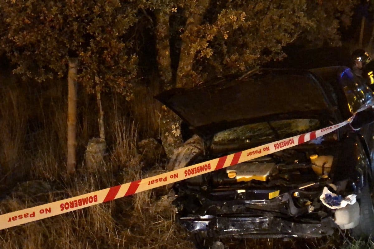 Fallece una mujer de 54 años en un accidente en la M-600