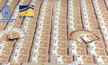 Desmantelada en Madrid una organización que distribuía billetes falsos de 50 euros por toda España