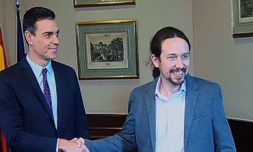 Pedro Sánchez y Pablo Iglesias anuncian un principio de acuerdo para gobernar