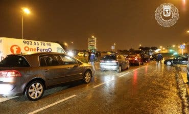 Investigadas 13 personas por carreras ilegales en un polígono de Vallecas 