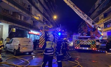 Un incendio provocado por un brasero deja 32 heridos en Leganés