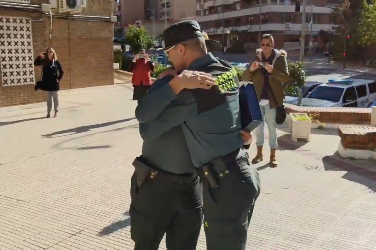Emotiva despedida a un capitán de la Guardia Civil de Guadalajara que pasa a segunda actividad