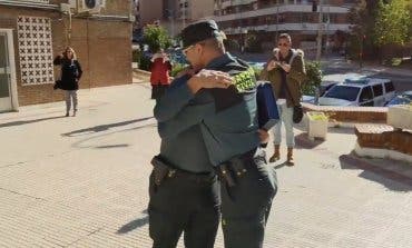 Emotiva despedida a un capitán de la Guardia Civil de Guadalajara que pasa a segunda actividad