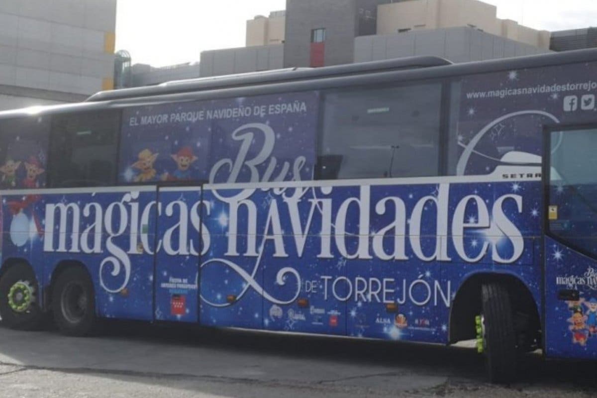 De Madrid a Torrejón en el Bus de las Mágicas Navidades