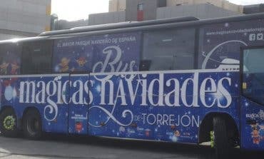 De Madrid a Torrejón en el Bus de las Mágicas Navidades
