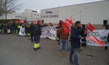 Huelga indefinida en la planta de Lyreco en Alovera