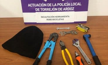 Pillados en Torrejón de Ardoz cuando intentaban robar bicicletas
