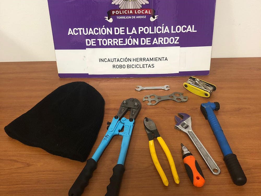 Pillados en Torrejón de Ardoz cuando intentaban robar bicicletas