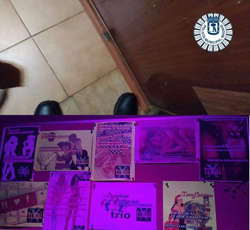 Descubren en Madrid tres bares que eran prostíbulos y ofrecían orgías a los clientes