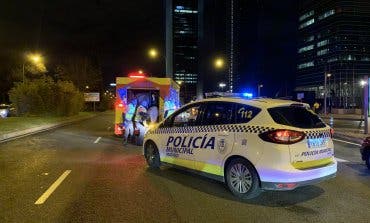 Herido muy grave un motorista en el Paseo de la Castellana