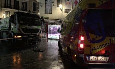 Muere un hombre atropellado por un camión de limpieza en Madrid