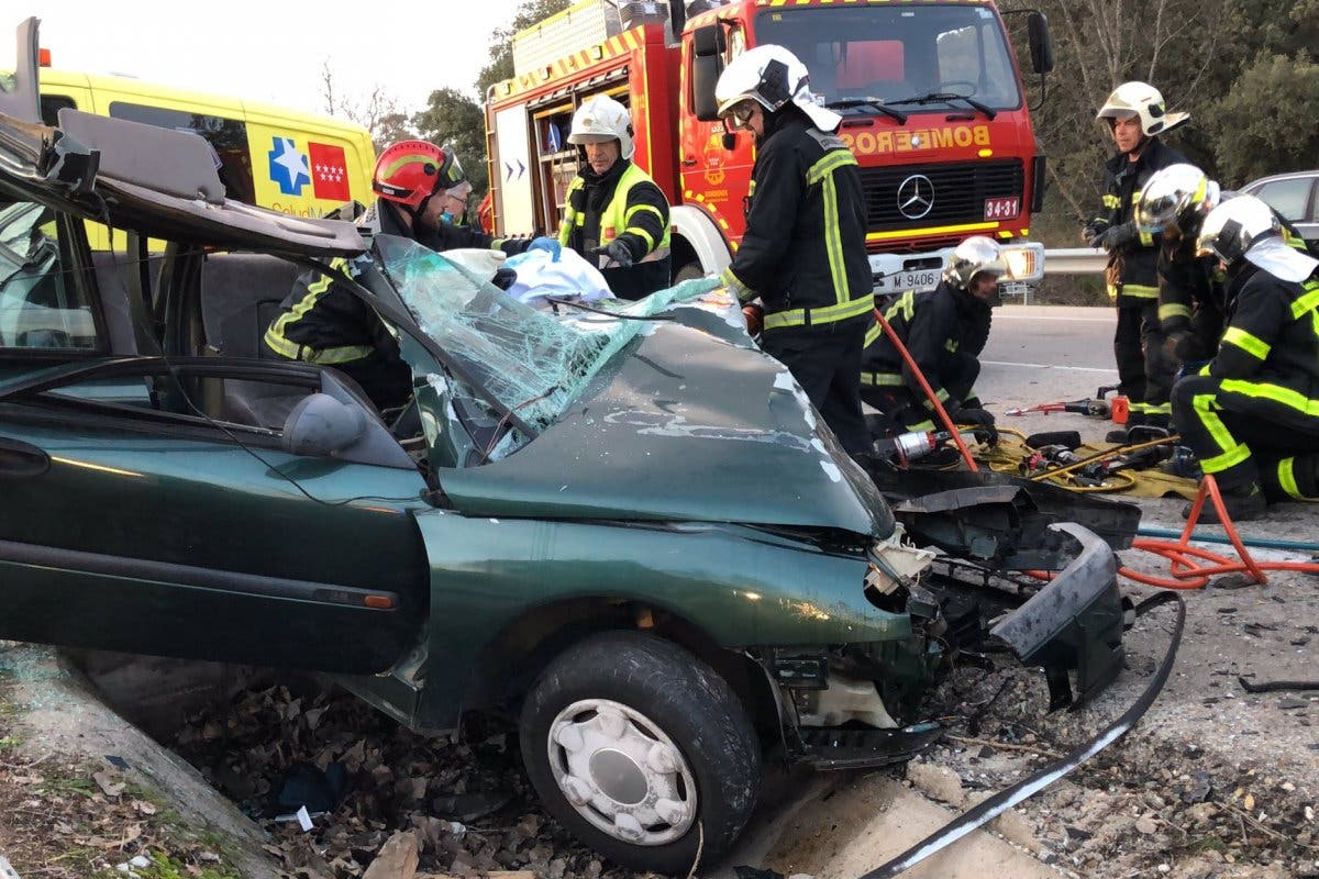 Muere un hombre de 78 años en un accidente en Navalcarnero