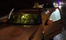 Muere un anciano atropellado por dos vehículos en la A-5