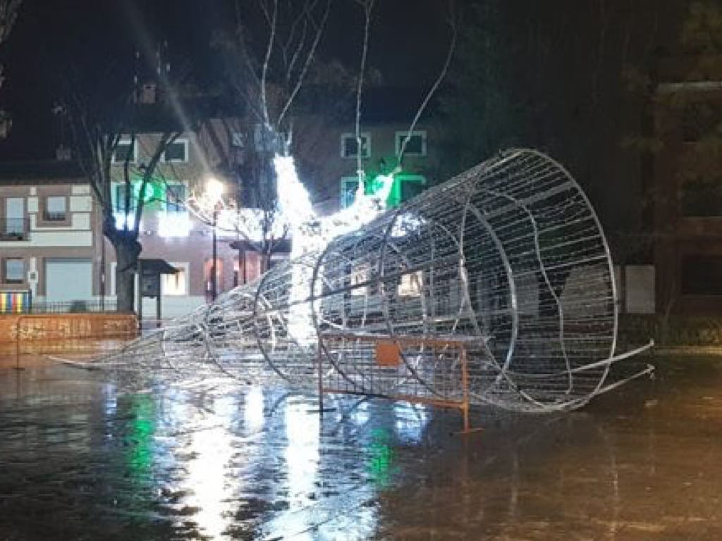 El viento provoca algunos incidentes en el Corredor del Henares que sigue en alerta