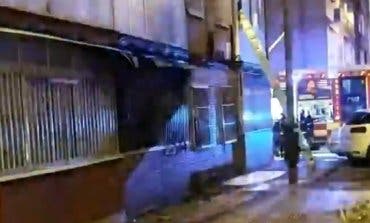 Incendio en un bajo okupado en Alcalá de Henares