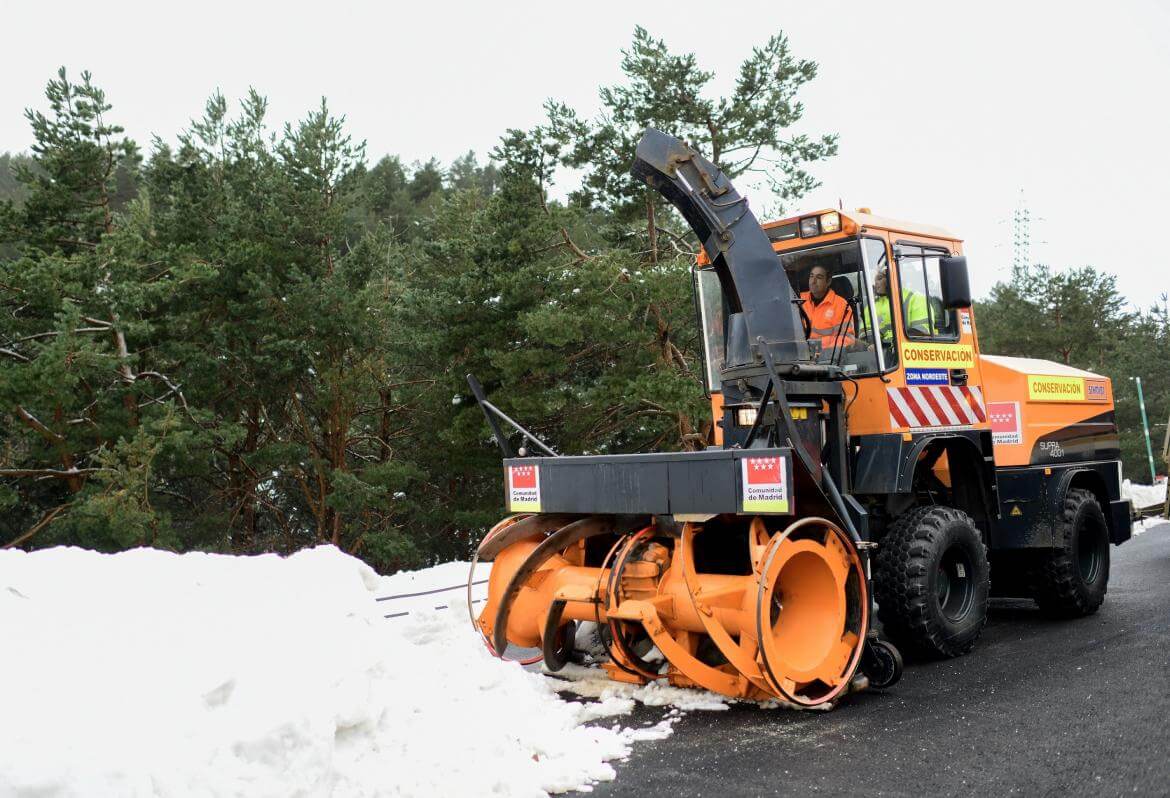 Madrid se prepara para hacer frente a posibles nevadas
