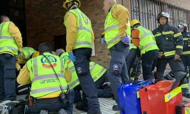 Muere una anciana tras incendiarse su piso en Madrid