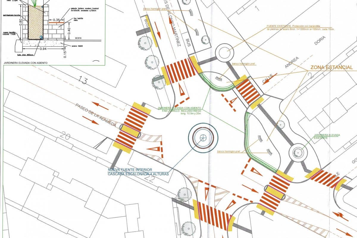 Alcalá de Henares comienza la construcción de una nueva rotonda