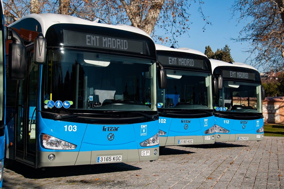 La EMT invierte 35 millones en la compra de 50 autobuses eléctricos