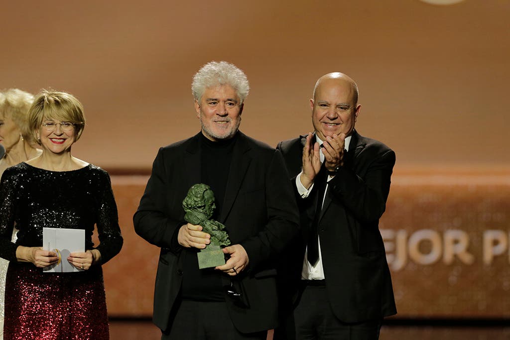 Dolor y gloria de Pedro Almodóvar arrasa en los Premios Goya