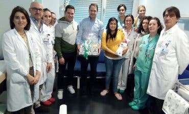 Martina, el primer bebé nacido en 2020 en Torrejón de Ardoz 