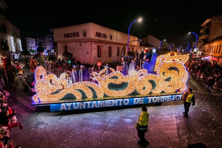 Torrejón de Ardoz, única gran cabalgata que repartirá caramelos