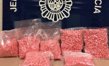 Interceptadas más de 20.000 pastillas de éxtasis rosa en la Estación Sur de autobuses