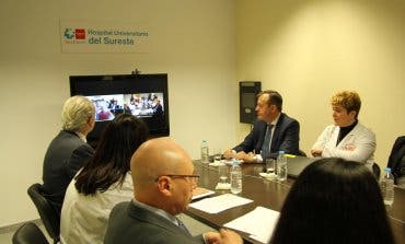 El hospital y la residencia de Arganda del Rey, conectados por videoconsulta 