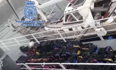 Intervenidas 2,5 toneladas de cocaína y detenidas siete personas, tres en Alcalá de Henares